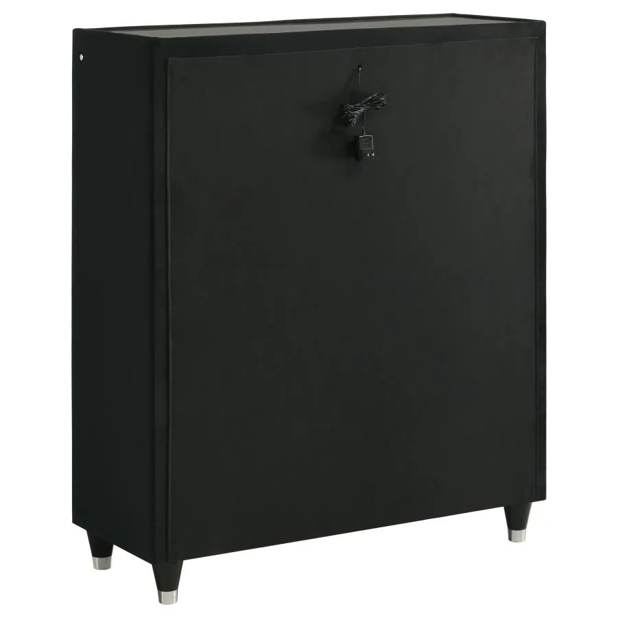 Lorient Black 5-piece Queen Storage Bedroom Set - Image 12