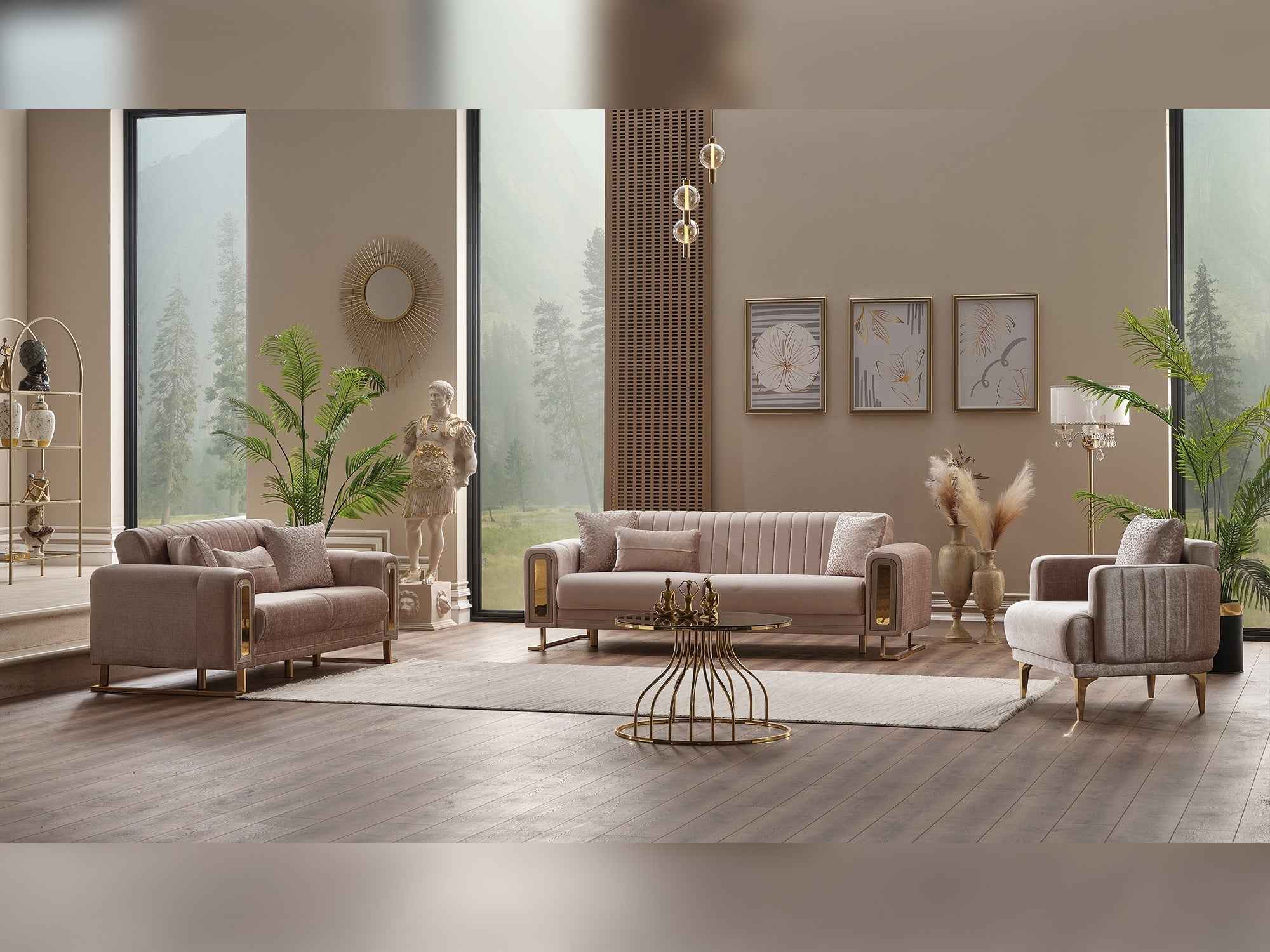 Lotus Chair Cream - Image 3
