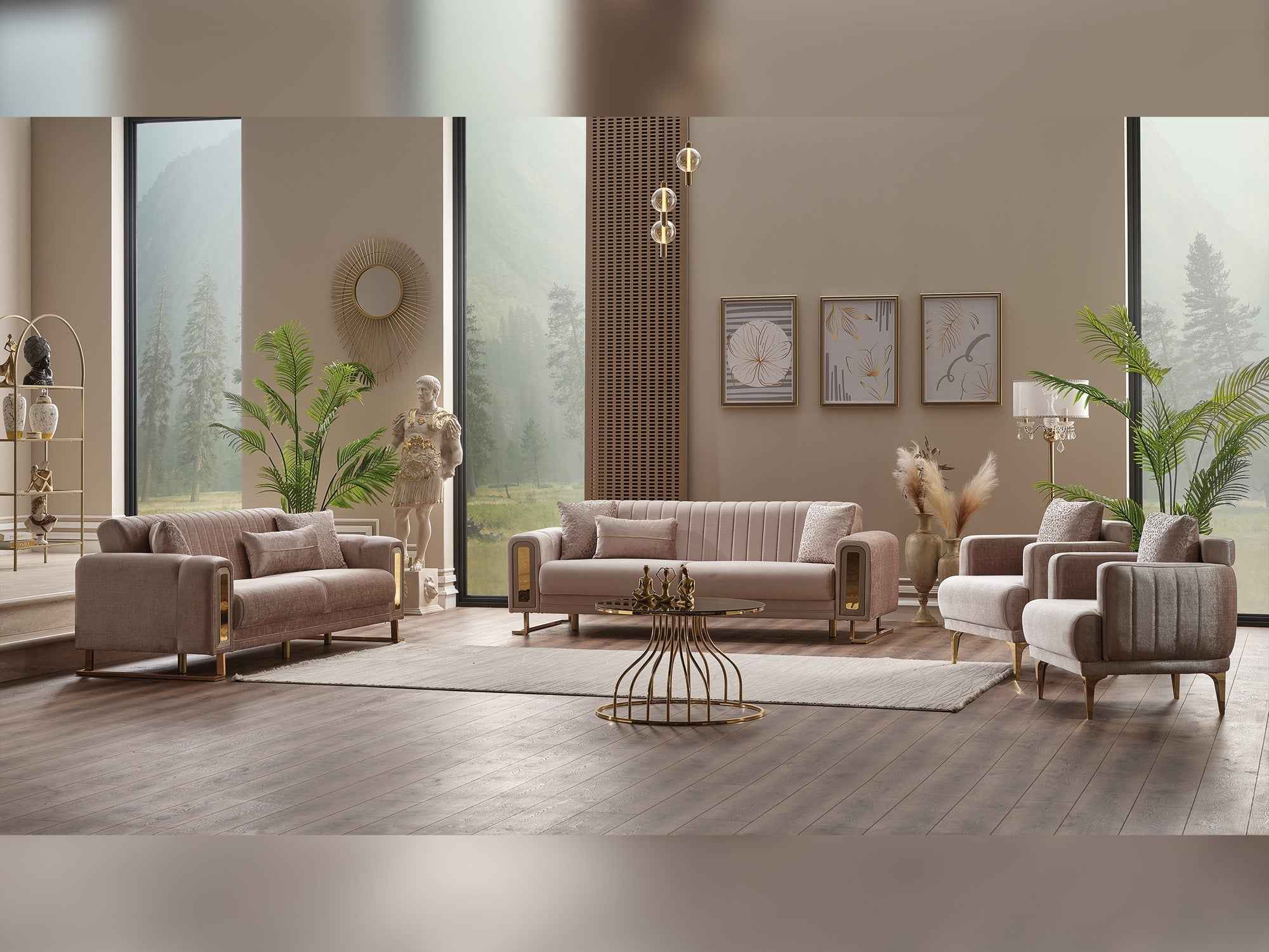 Lotus Chair Cream - Image 4