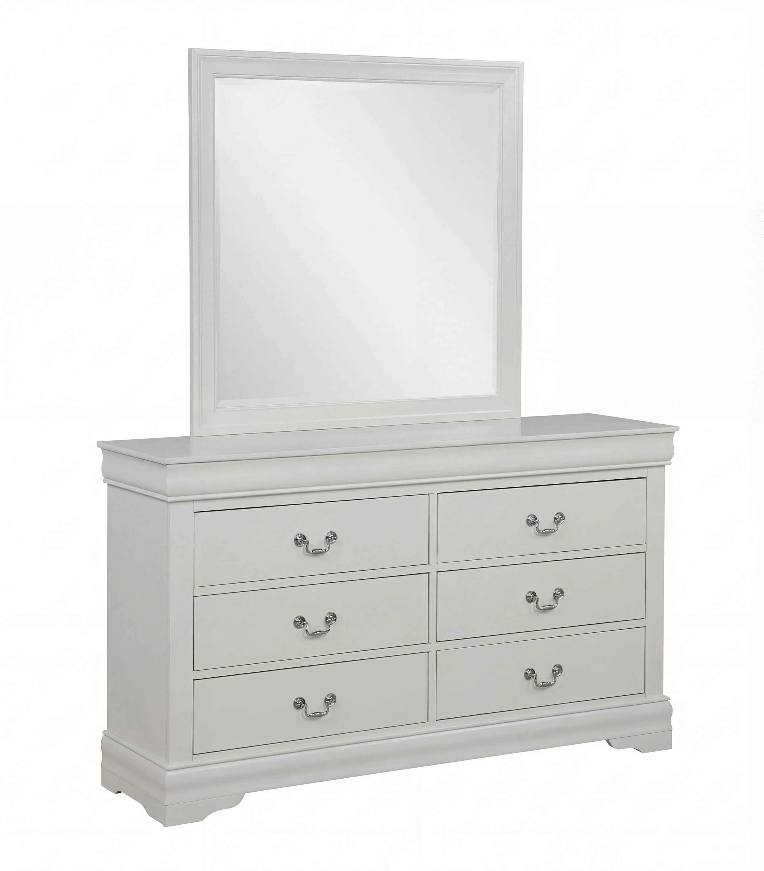 Louis Philip Greige Dresser - Image 2