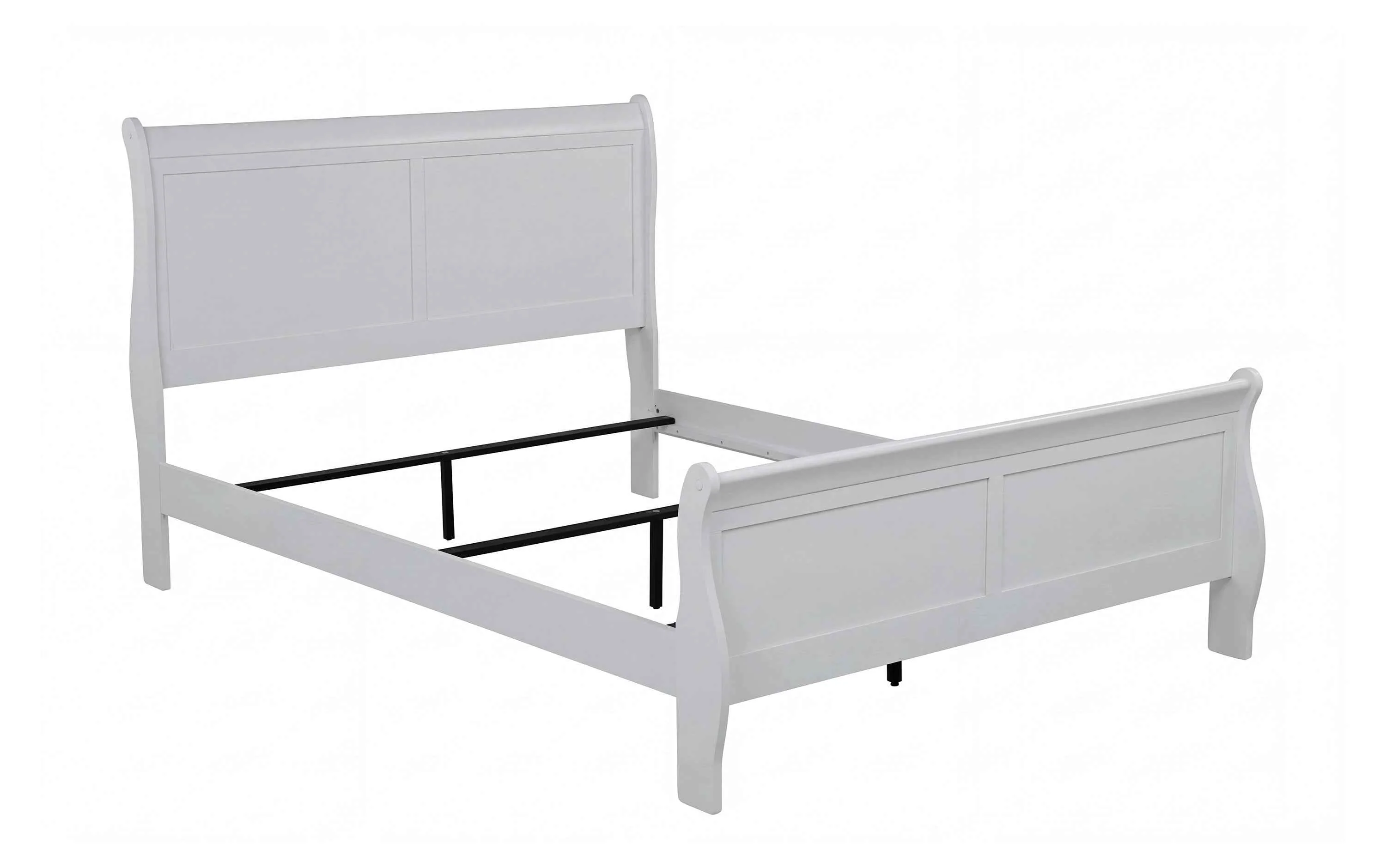 Louis Philip Greige King Bed - Image 2