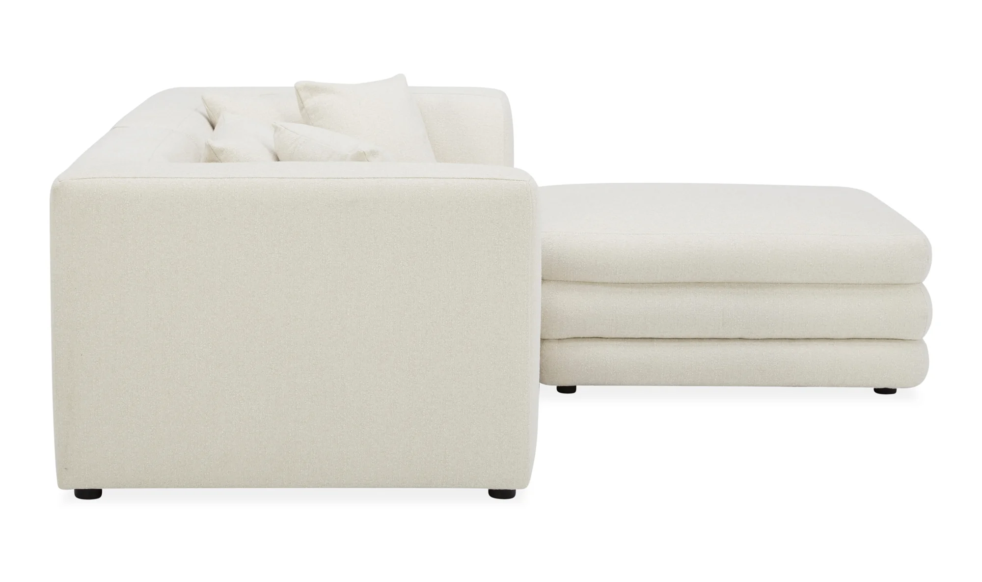 lowtide nook modular sectional - warm white - Image 3
