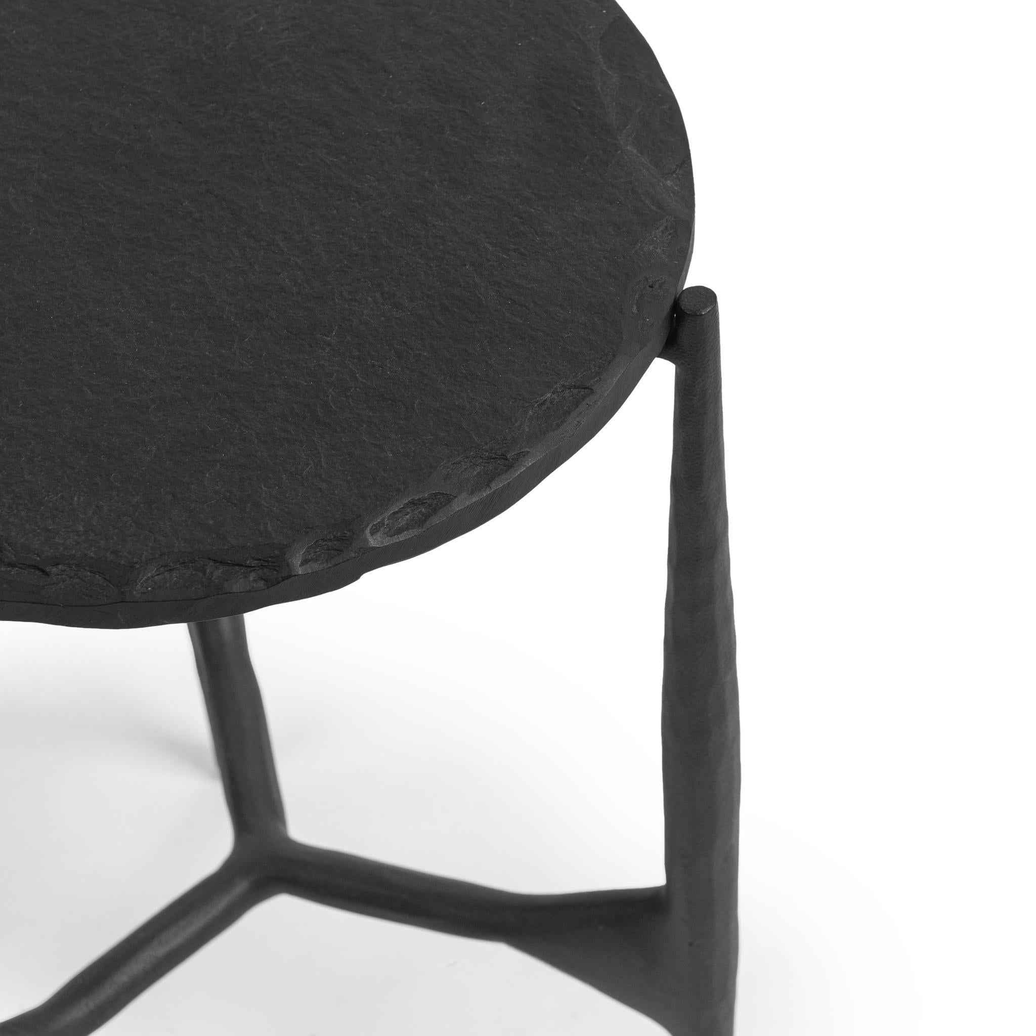 Luka End Table - Charcoal Forge - Image 4