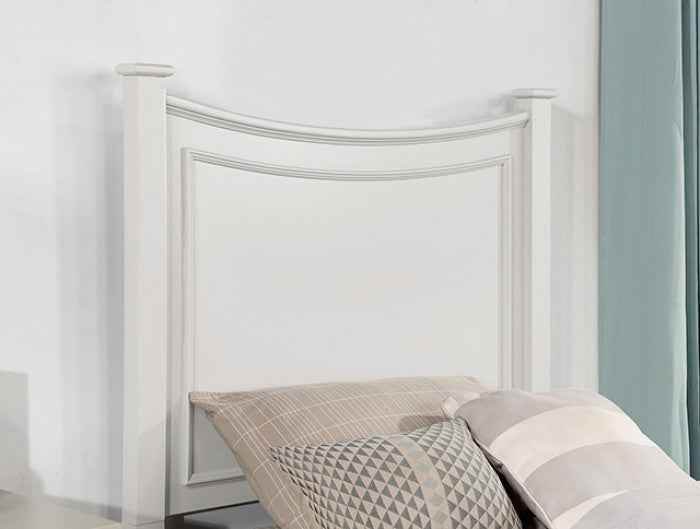 Lycoris White 4-Piece Full Bedroom Set - Image 3