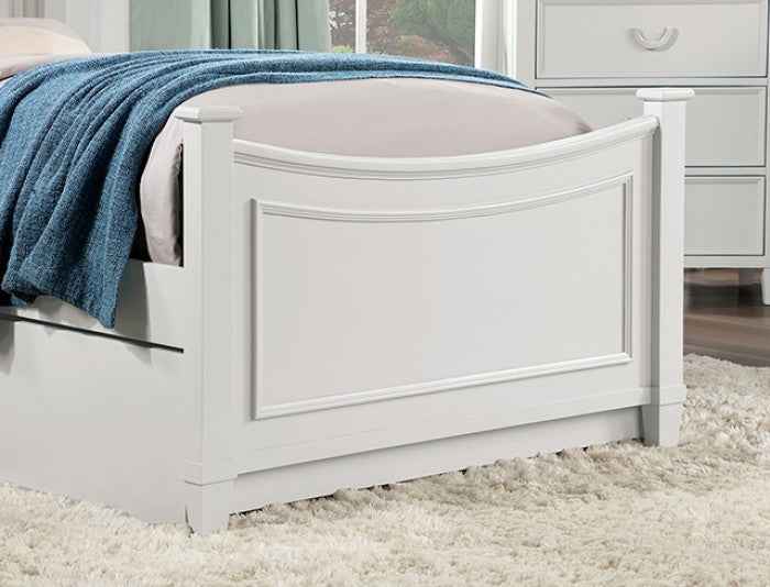 Lycoris White 4-Piece Full Bedroom Set - Image 4