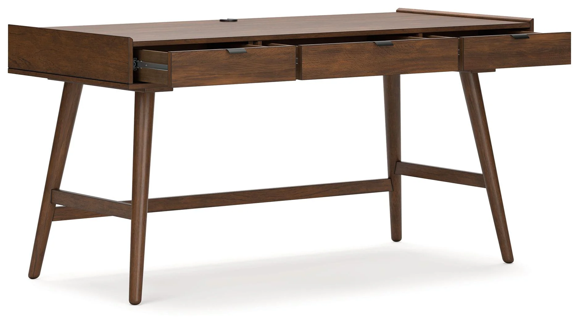 Lyncott Brown 60" Home Office Desk - Image 2