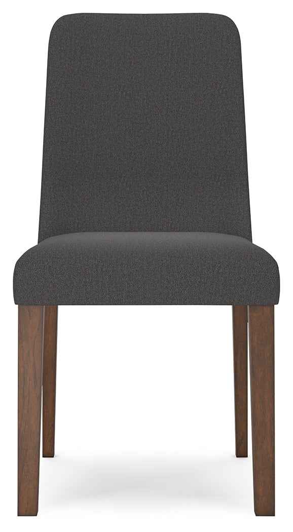 Lyncott Charcoal & Brown 64" Extendable Dining Room Set - Image 4