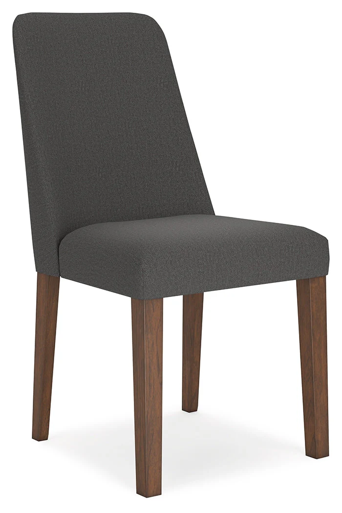 Lyncott Charcoal & Brown 64" Extendable Dining Room Set - Image 5