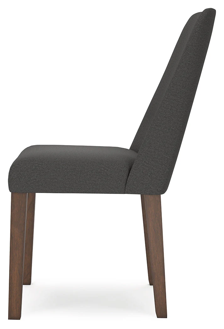 Lyncott Charcoal & Brown 64" Extendable Dining Room Set - Image 8