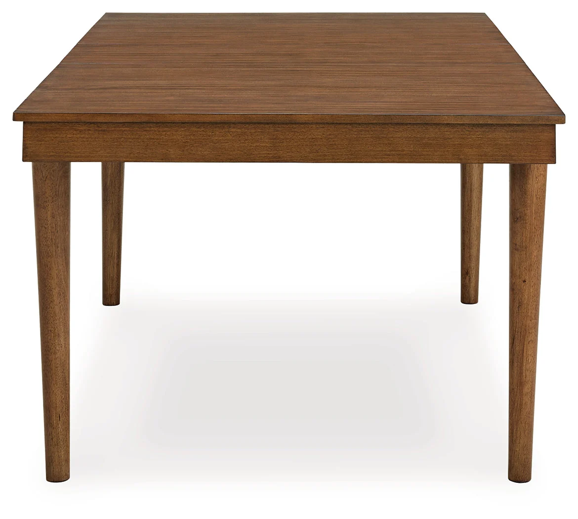 Lyncott Charcoal & Brown 92" Extendable Dining Room Set - Image 16