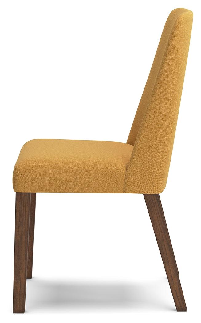 Lyncott Mustard/Brown Dining Chair, Set of 2 - Image 5