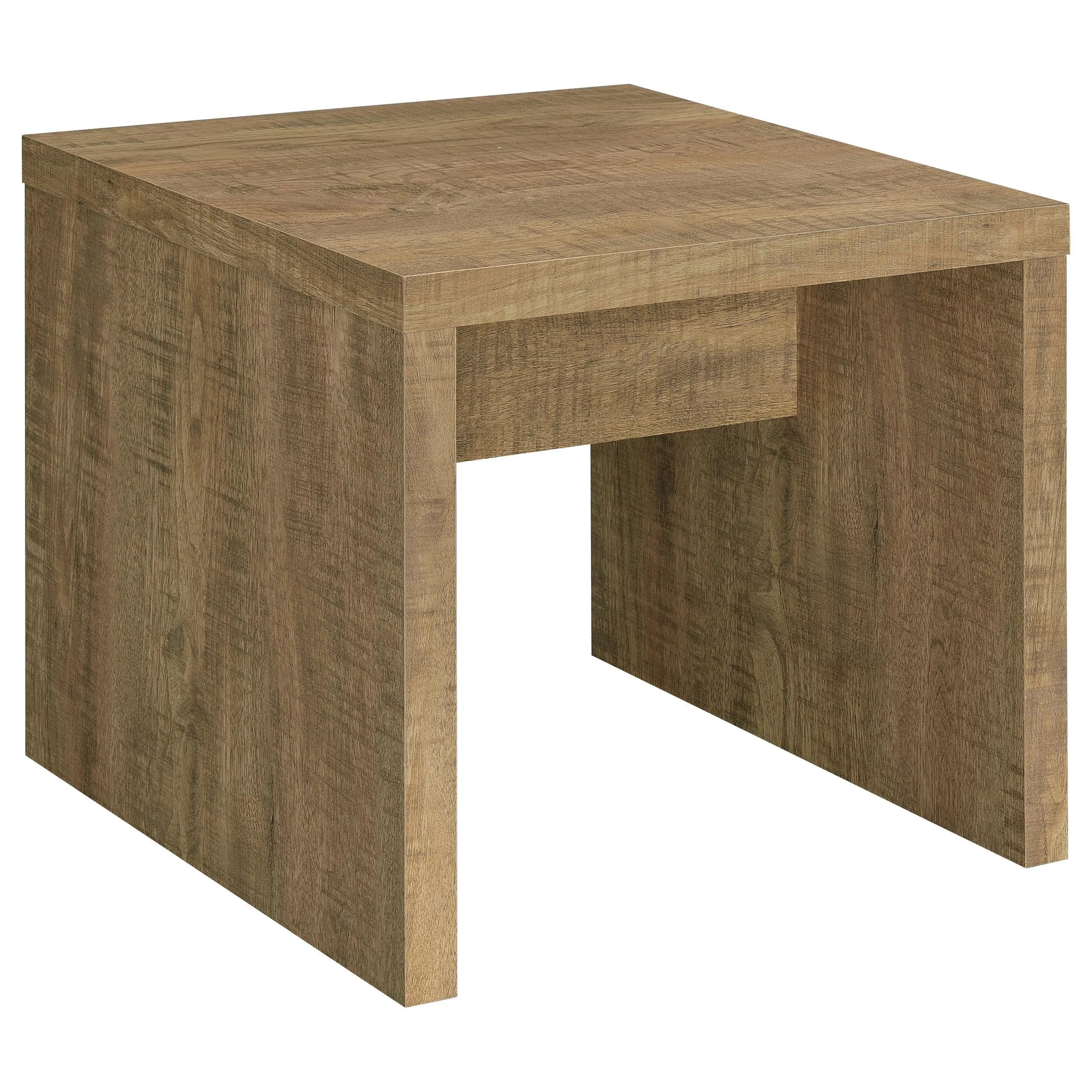 Lynette Mango 3-Piece Rectangular Coffee and End Table Set - Image 3