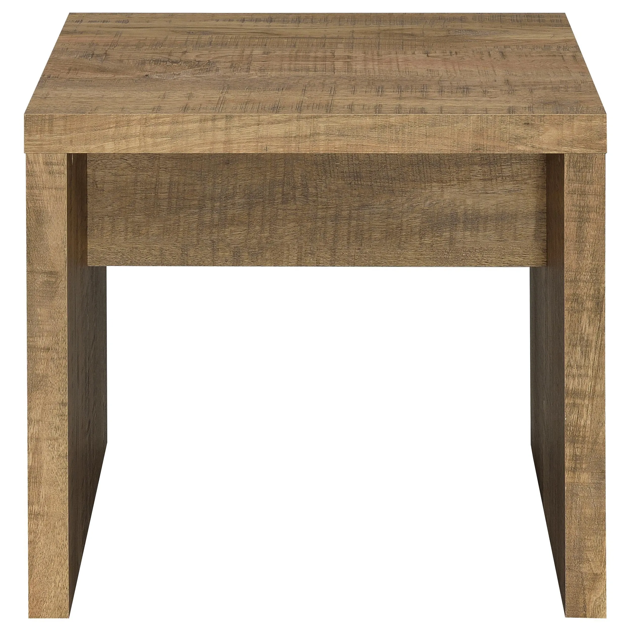 Lynette Mango 3-Piece Rectangular Coffee and End Table Set - Image 4