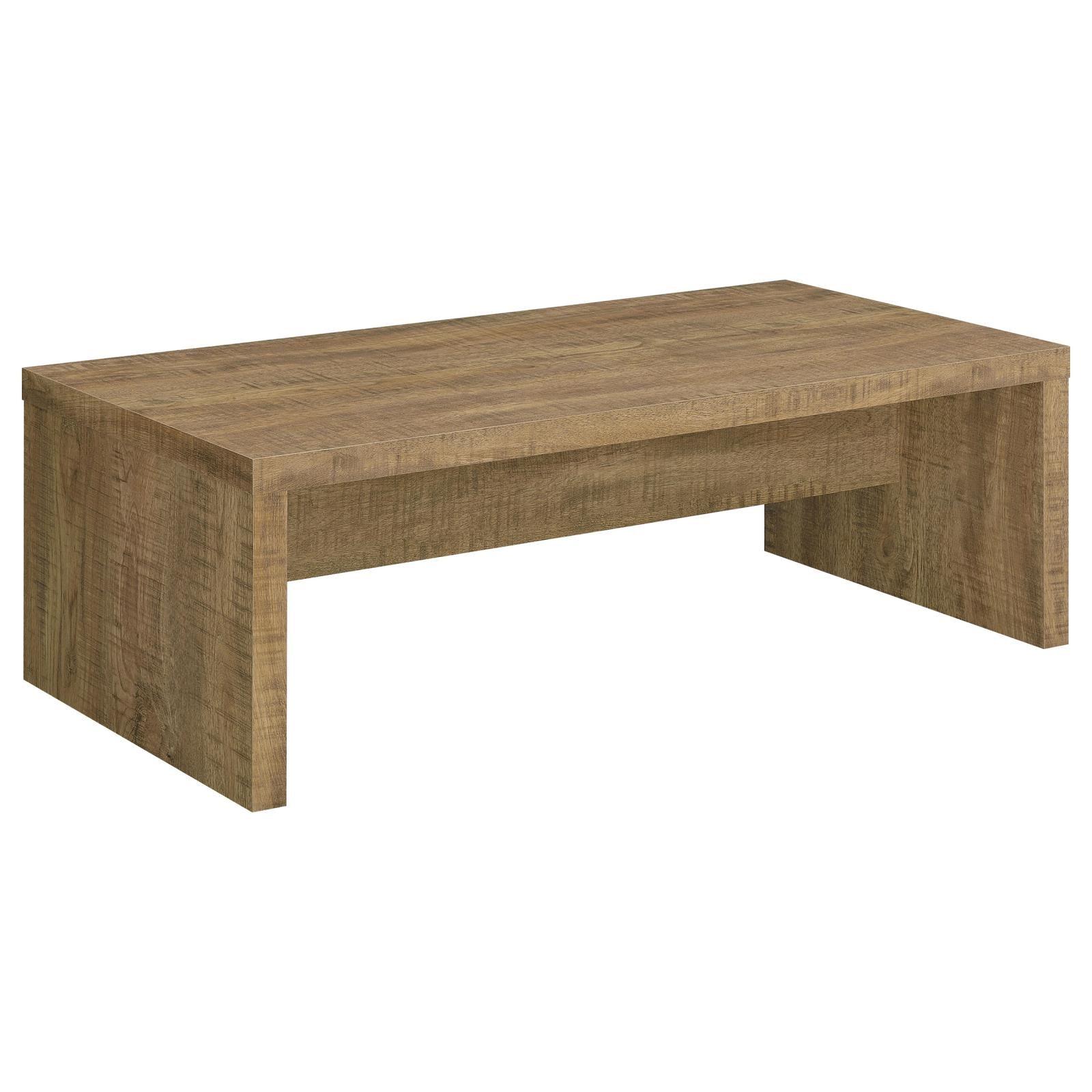 Lynette Rectangular Engineered Wood Coffee Table Mango - Image 3