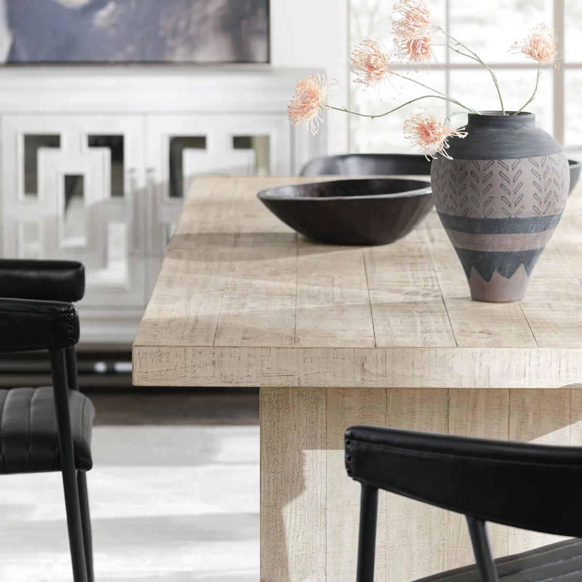 Lynx Dining Table - Antique White - Image 7