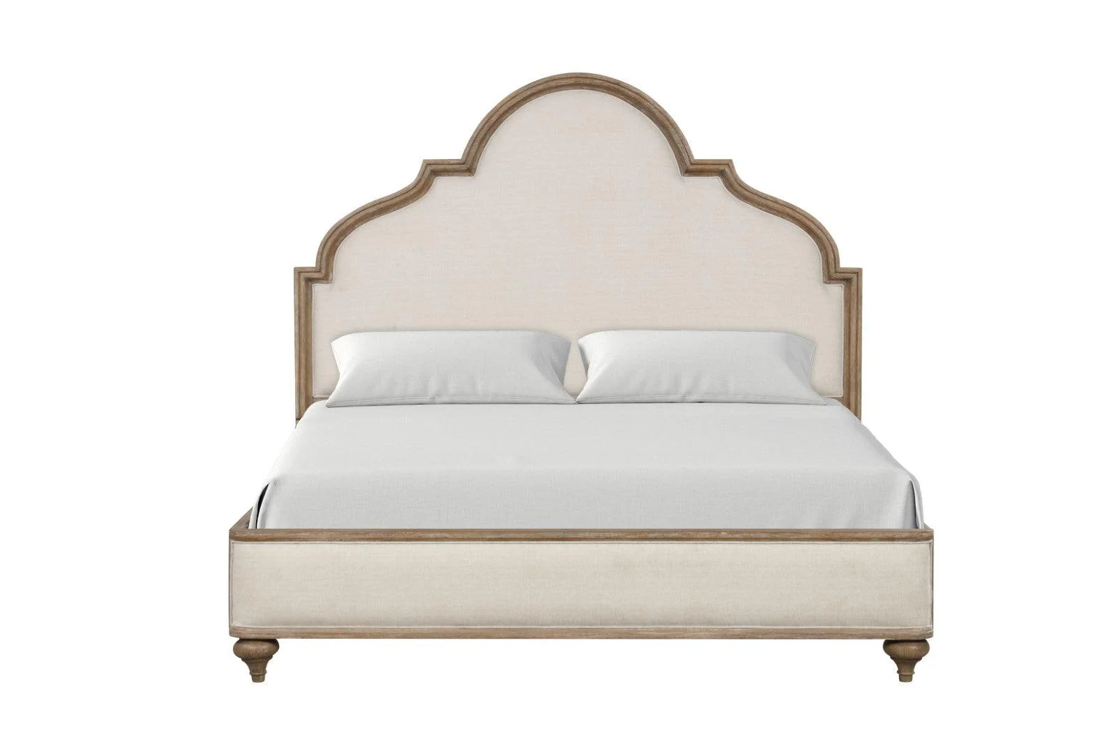 Lyris Rustic Oak King Bed