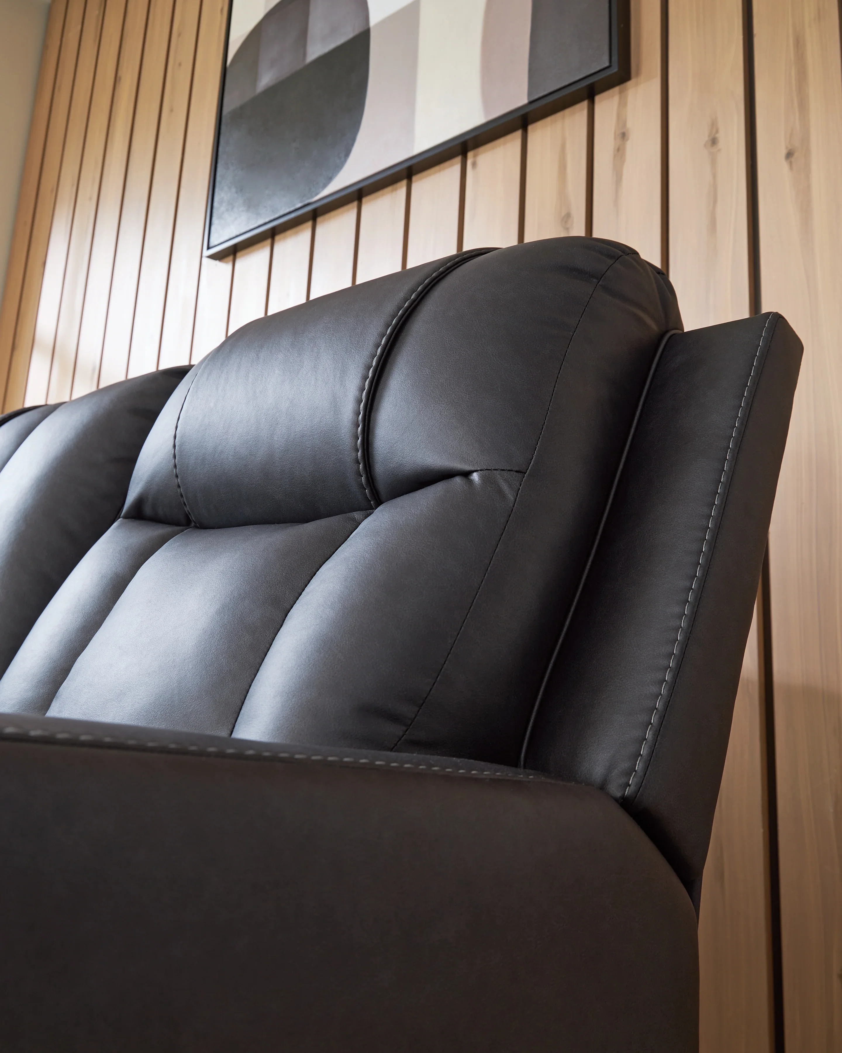 Mackmenville Carbon Reclining Sofa and Loveseat - Image 11