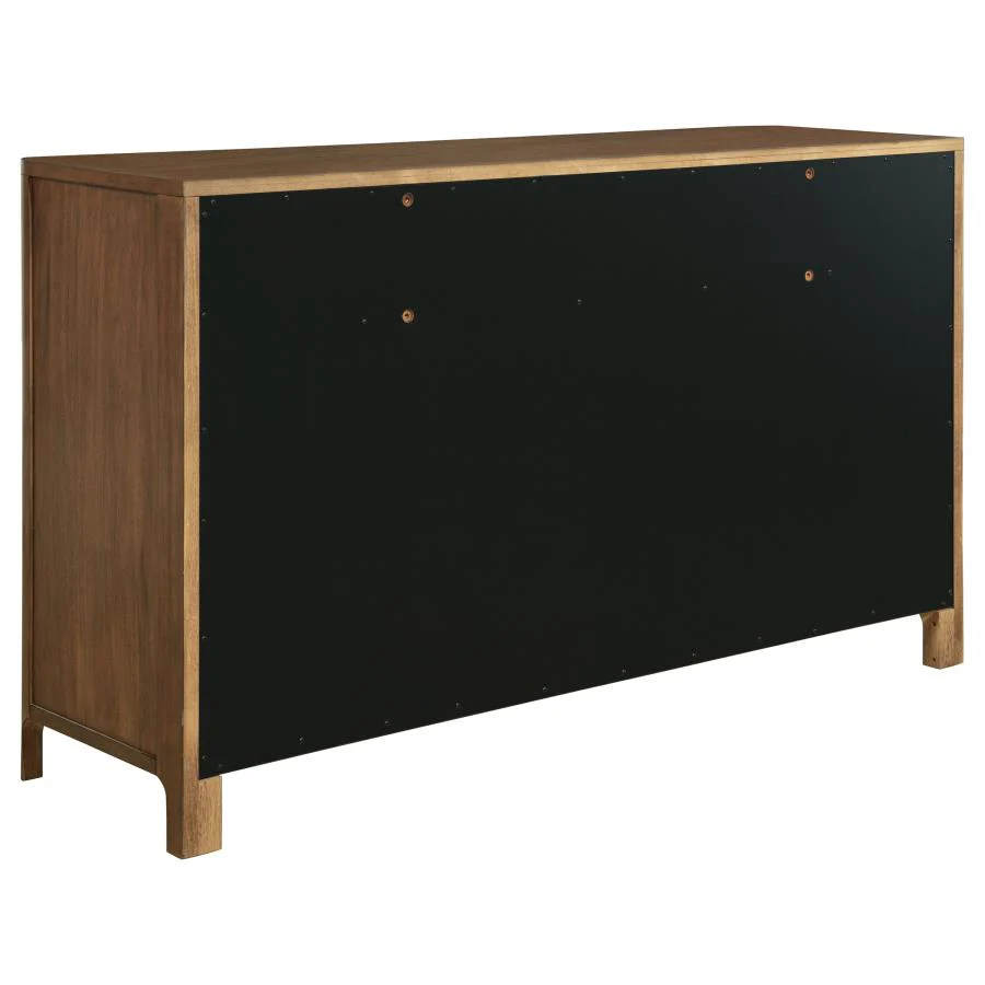Maderia Walnut 5-Piece Eastern King Bedroom Set - Image 8