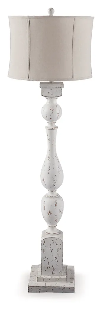 Madsbrook Antique White Floor Lamp - Image 2