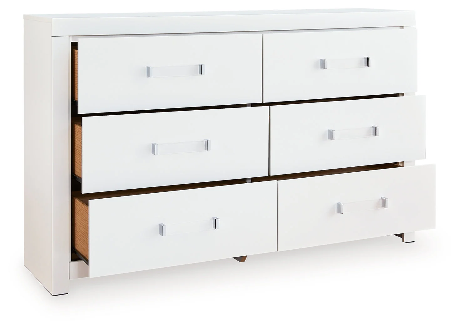 Maeling White Dresser - Image 3