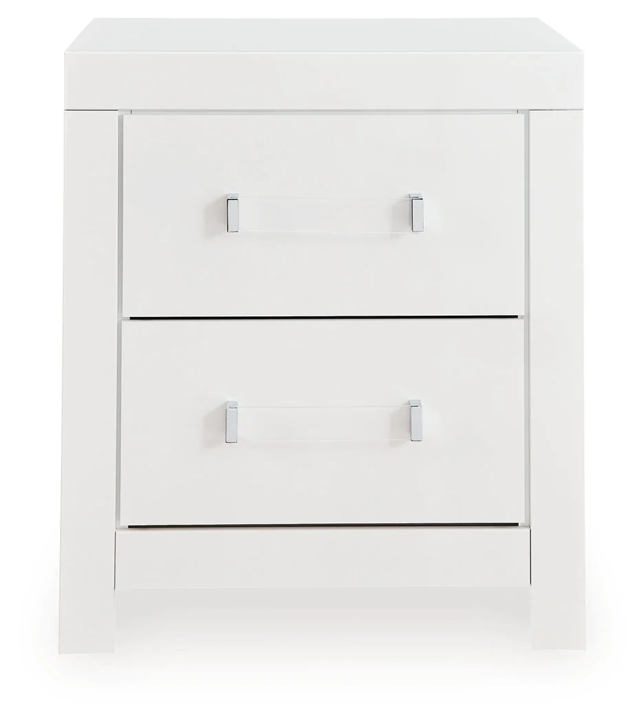 Maeling White Nightstand - Image 4