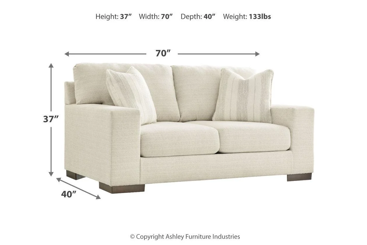 Maggie Birch Sofa, Loveseat and Ottoman - Image 15