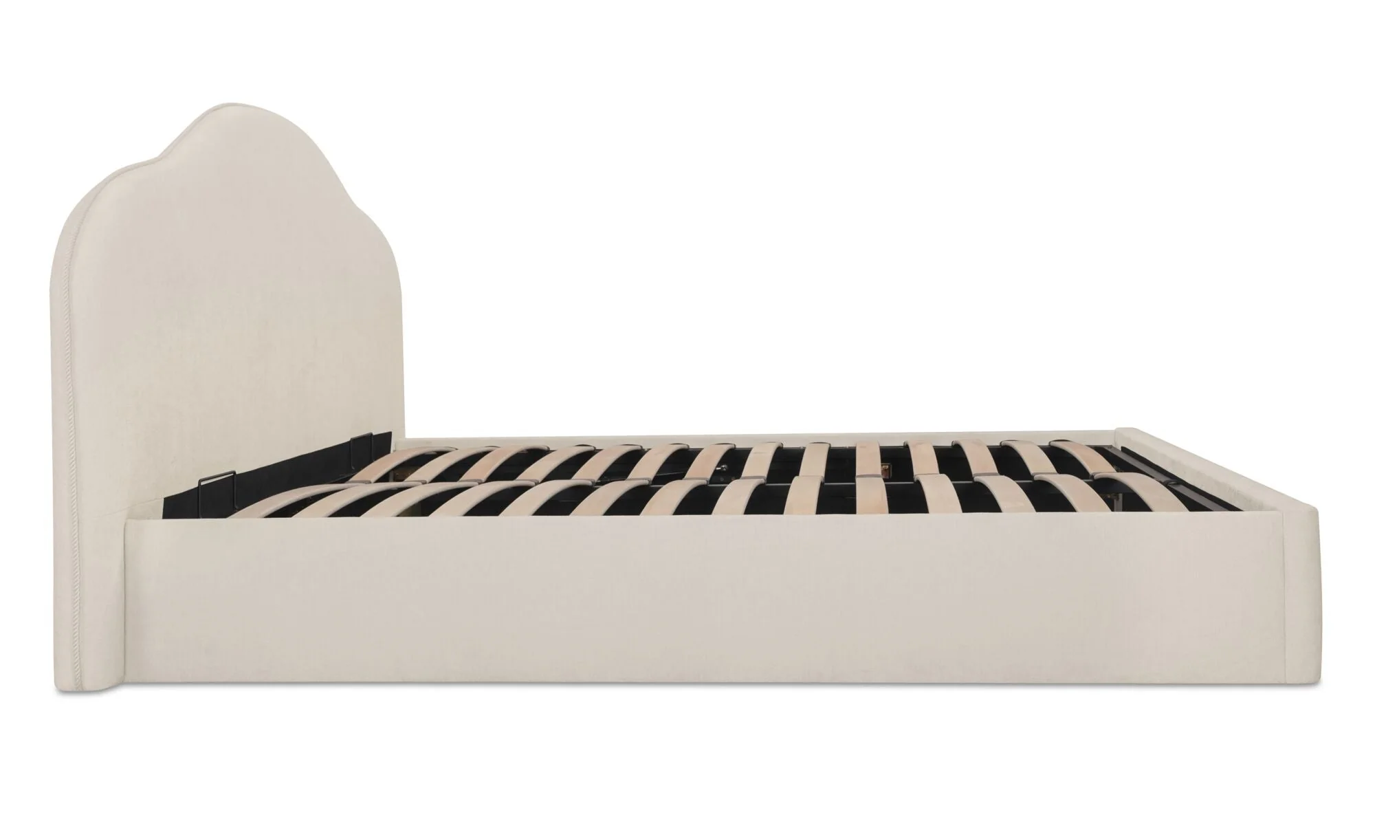 Maggie King Storage Bed Cream - Image 7