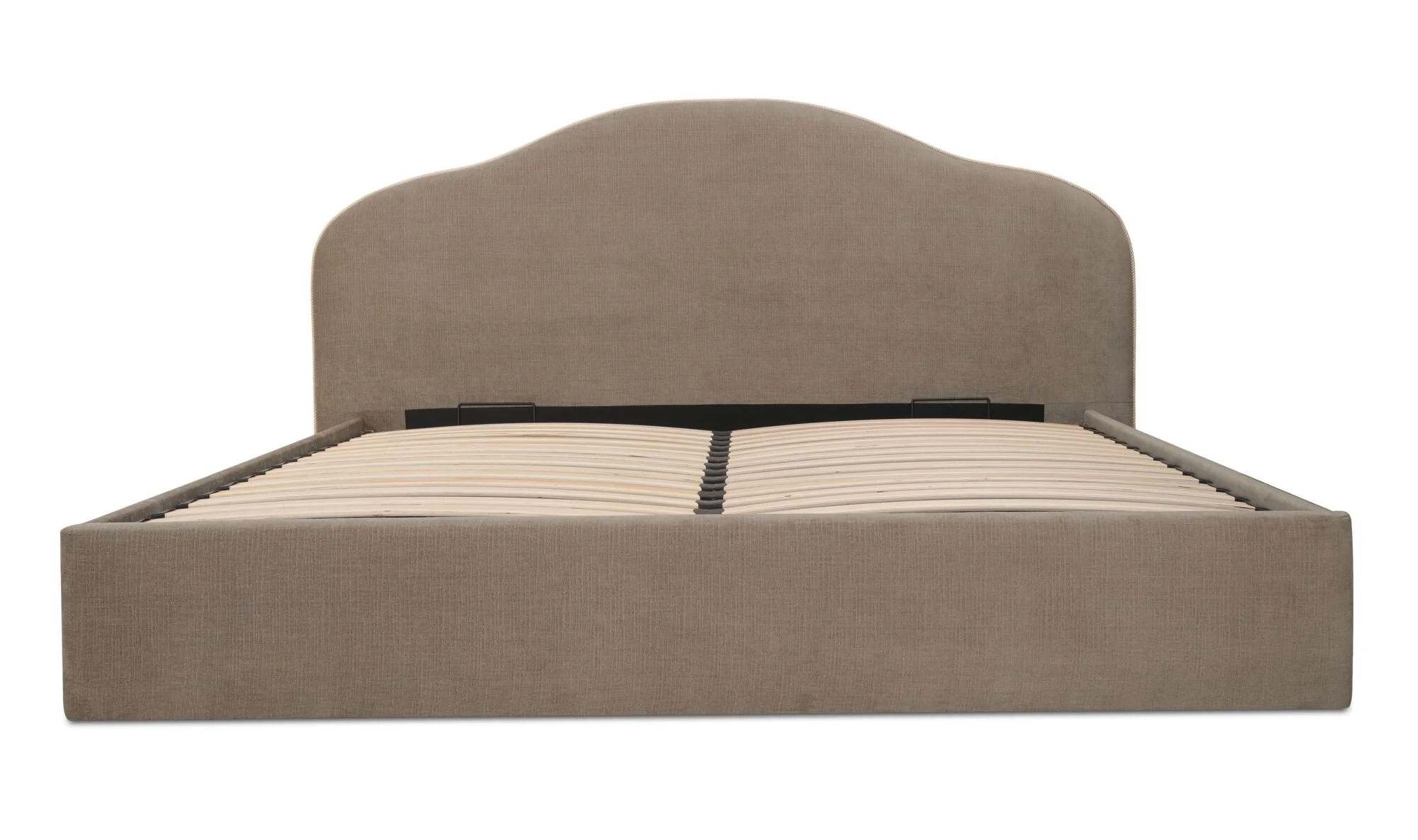 Maggie Queen Storage Bed Taupe - Image 4