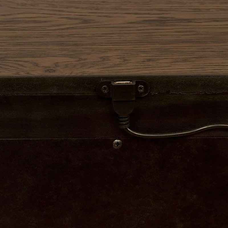 Maggie Walnut Nightstand - Image 4