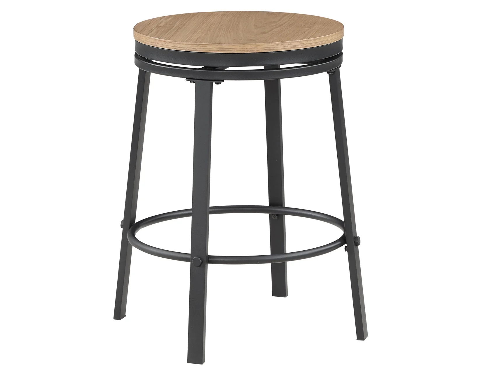 Magnolia Black/Light Sand Round Counter Height Dining Set - Image 14