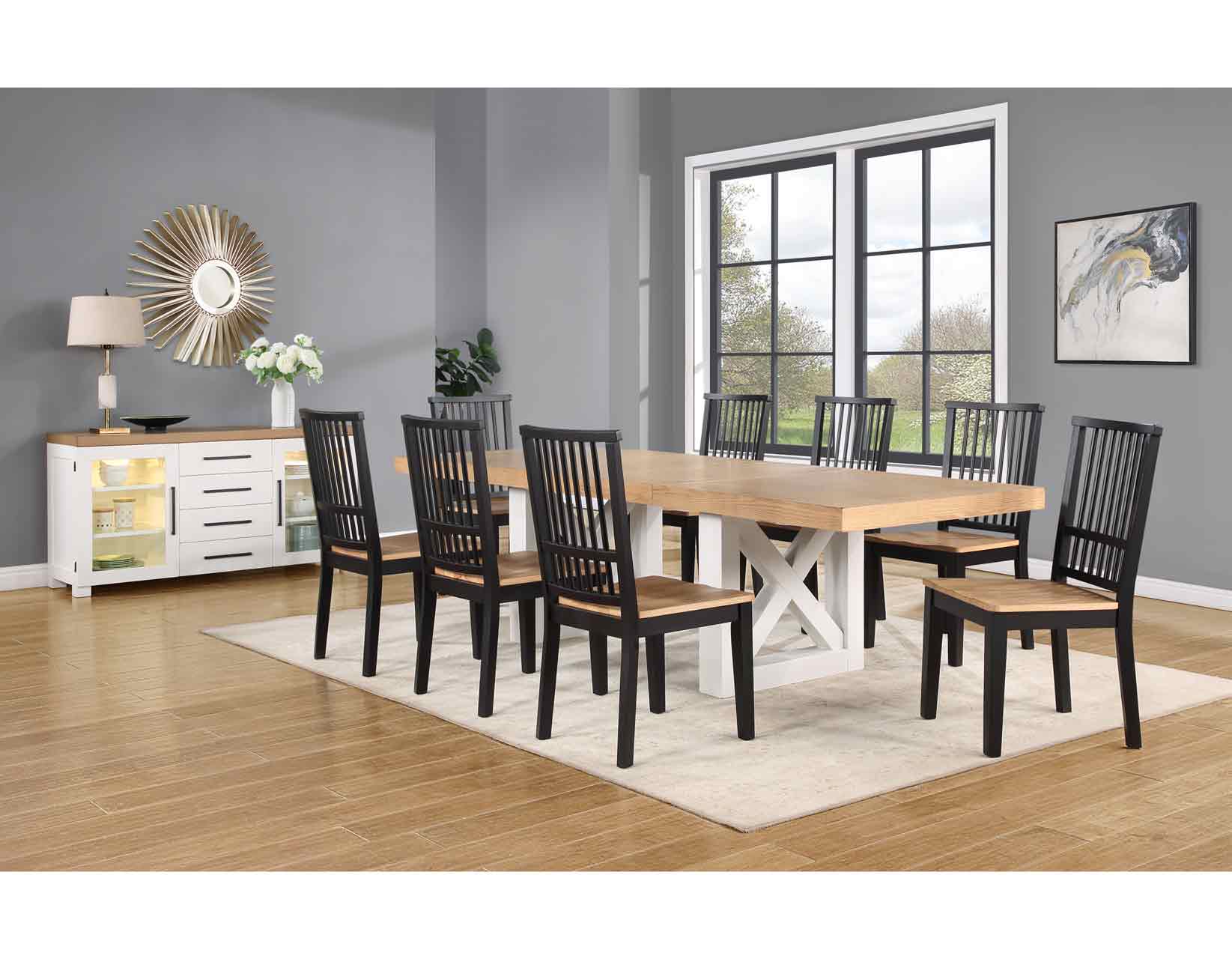 Magnolia Two-Tone Dining Room Set - Image 2
