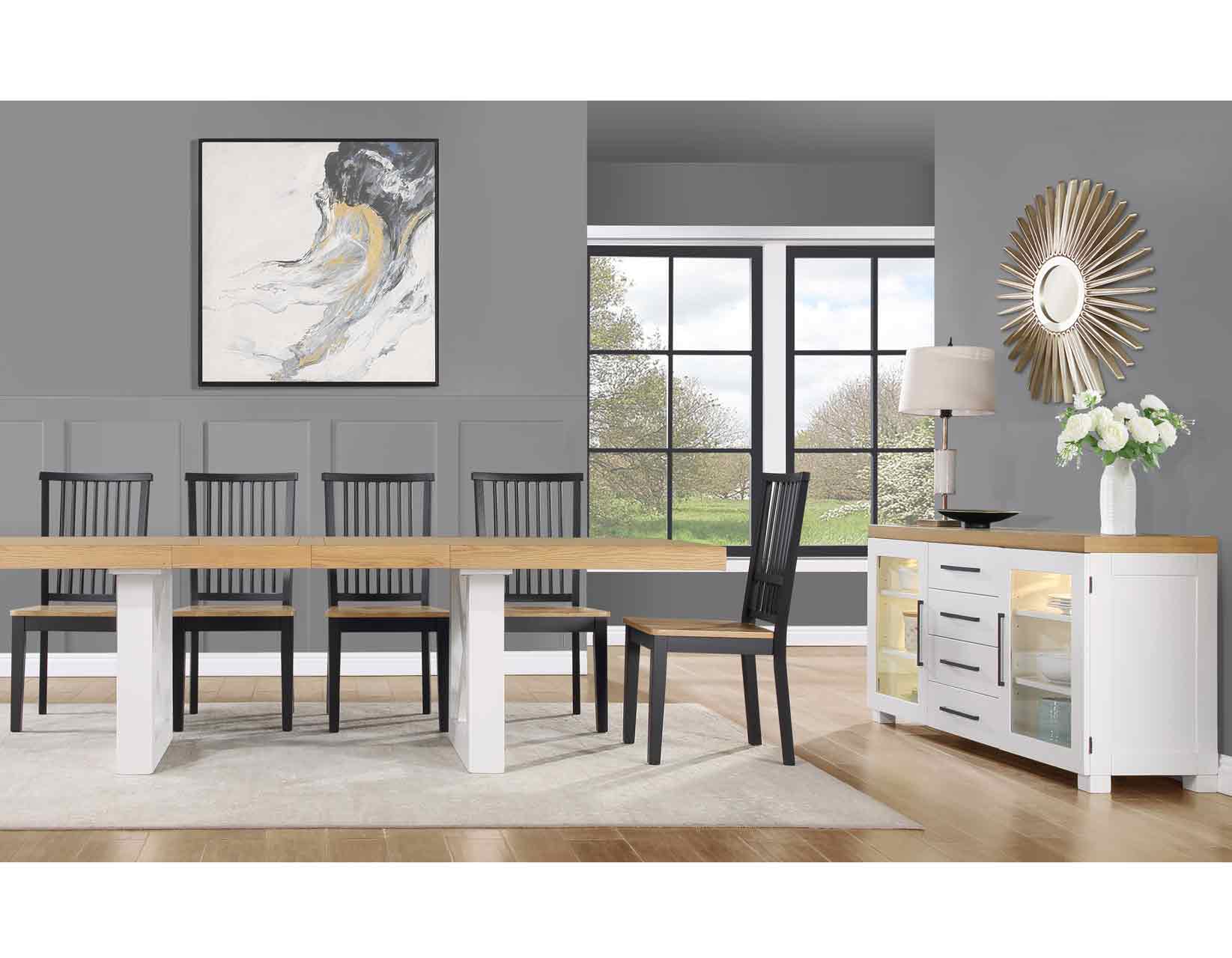 Magnolia Two-Tone Dining Room Set - Image 5