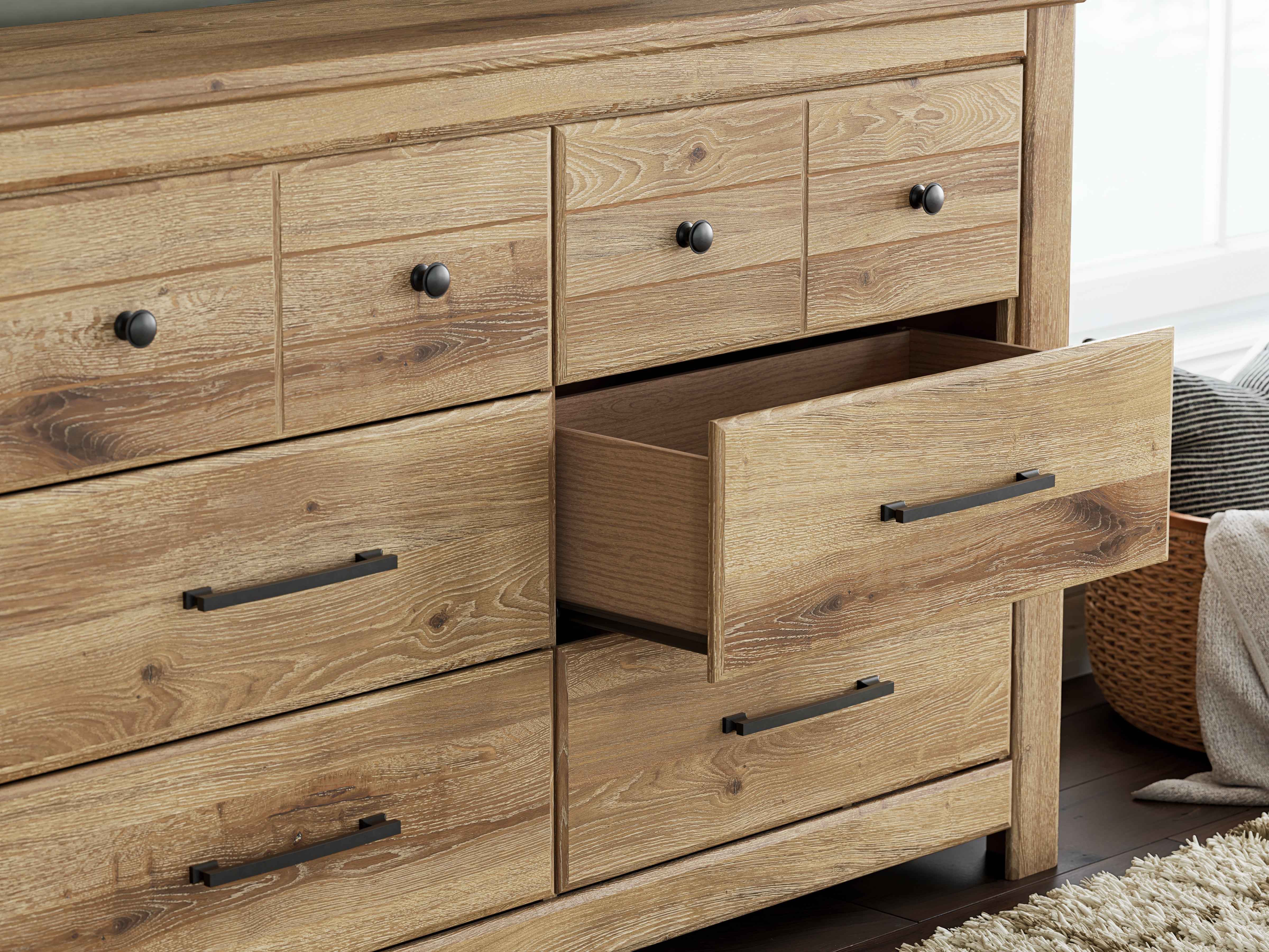Makidern Tan Dresser - Image 10