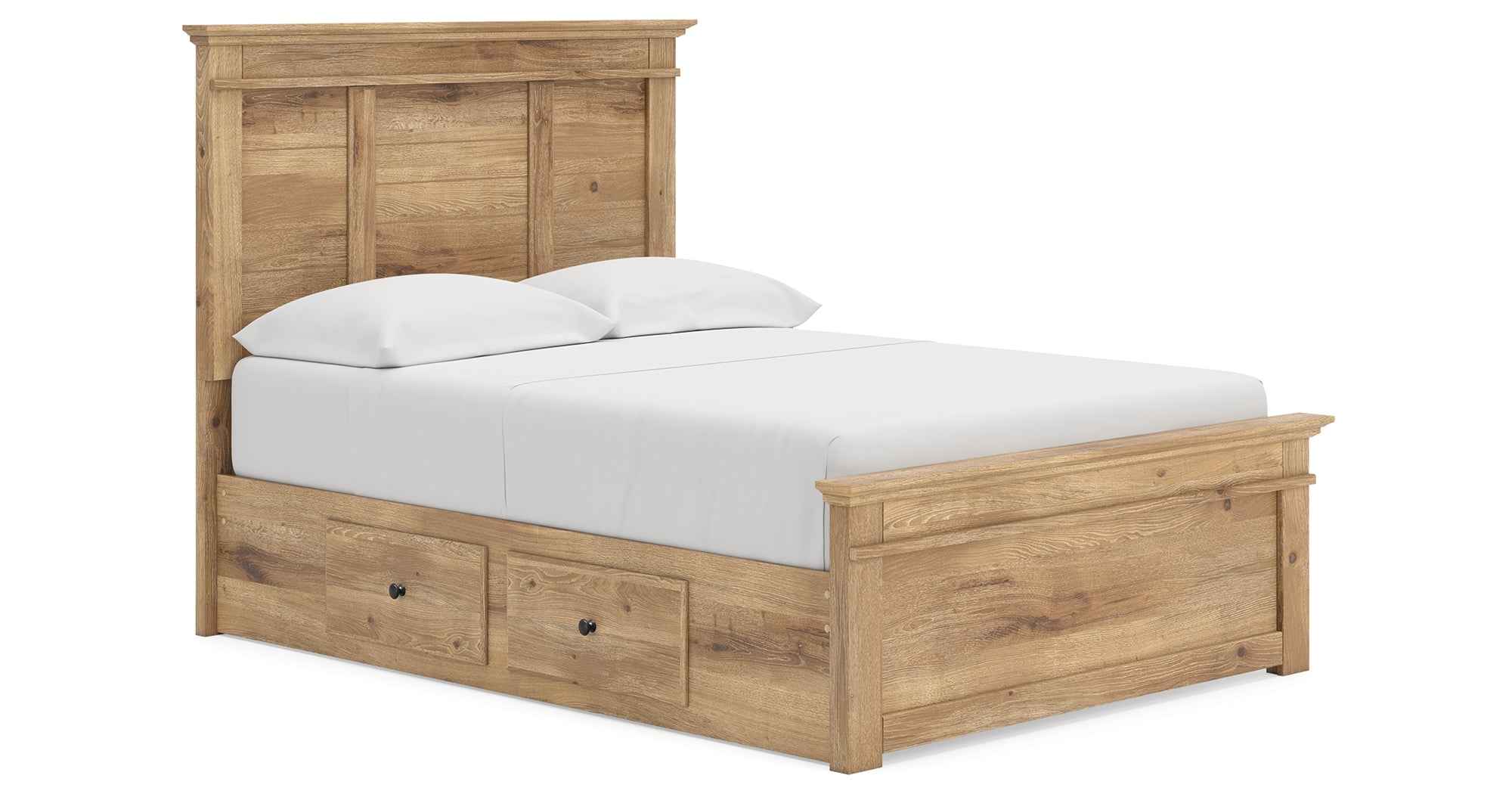 Makidern Tan Full Panel Storage Bed - Image 3