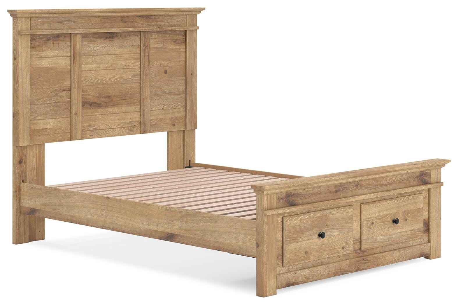 Makidern Tan Full Panel Storage Bed - Image 12