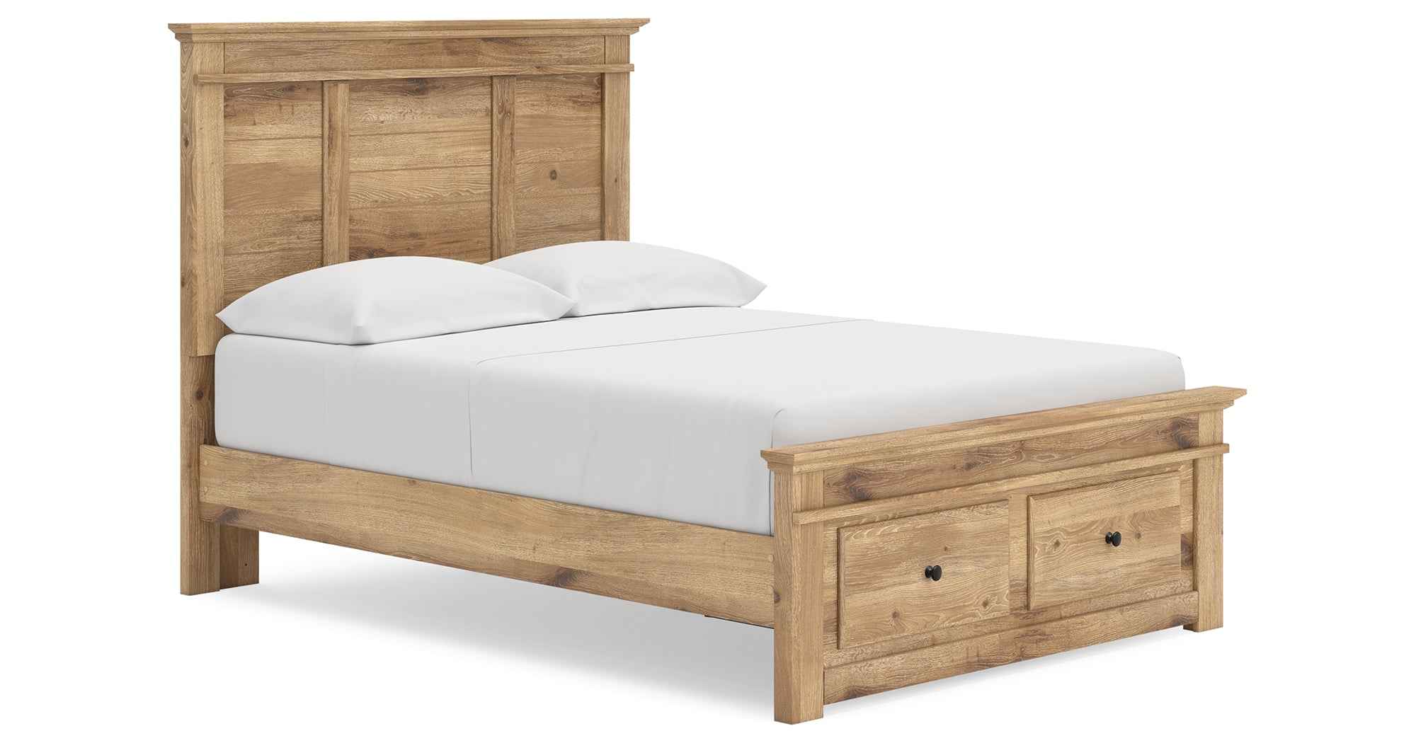 Makidern Tan Full Panel Storage Bed - Image 3