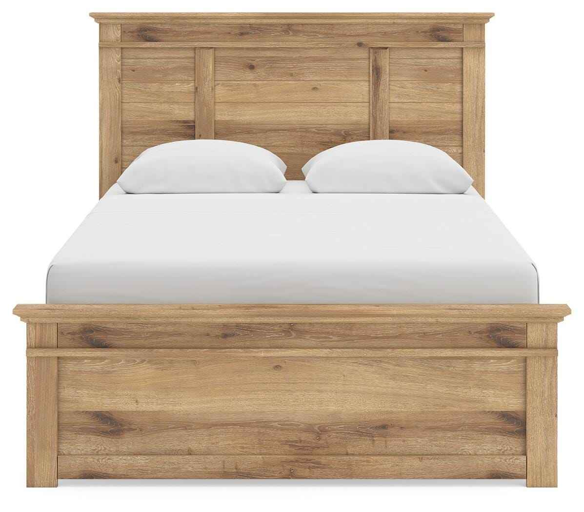 Makidern Tan Queen Panel Bed - Image 14