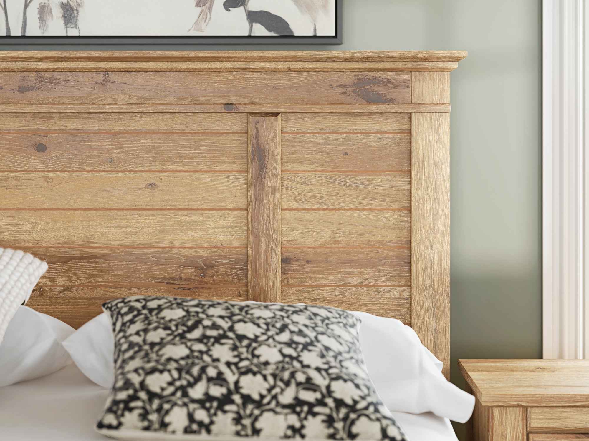 Makidern Tan Queen Panel Storage Bed - Image 11