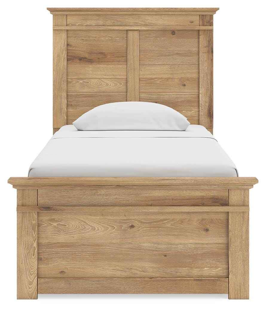 Makidern Tan Twin Panel Storage Bed - Image 20