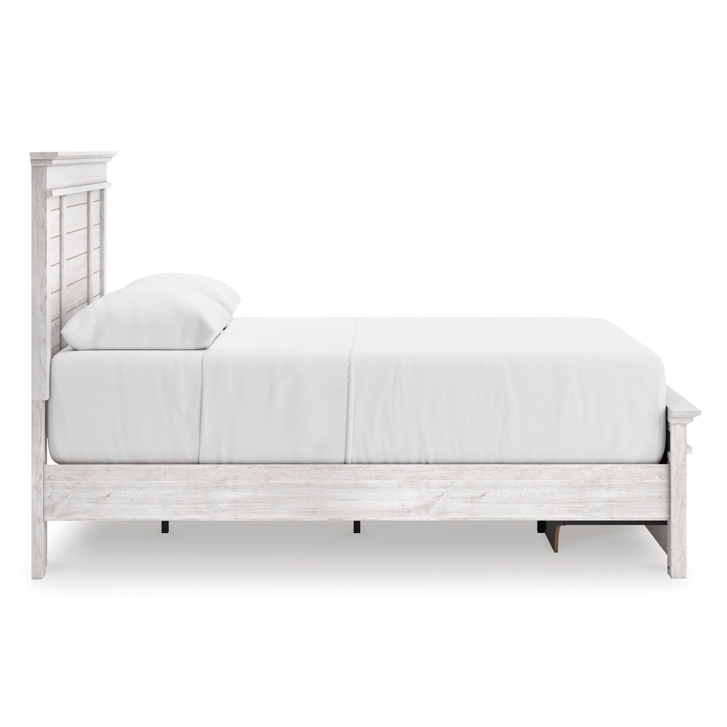 Makidern Whitewash Panel Bedroom Set - Image 5