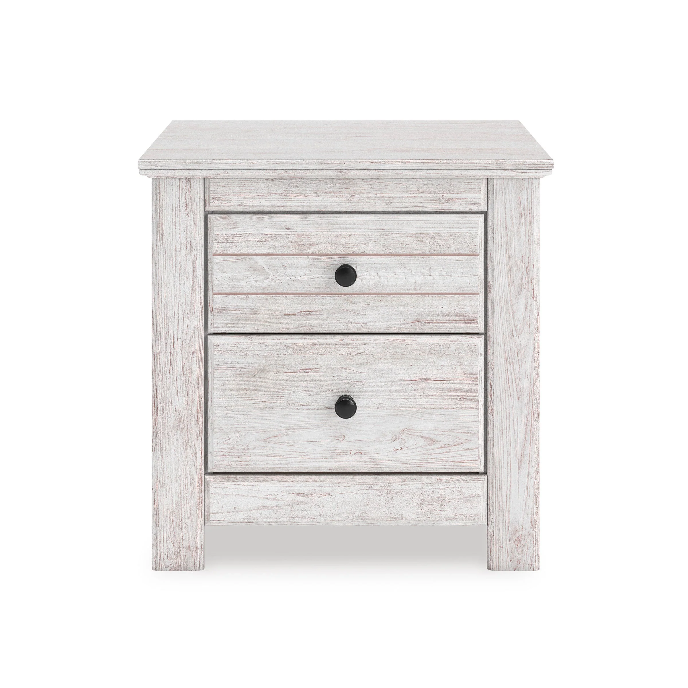 Makidern Whitewash Storage Panel Bedroom Set with 6 Drawers - Image 10