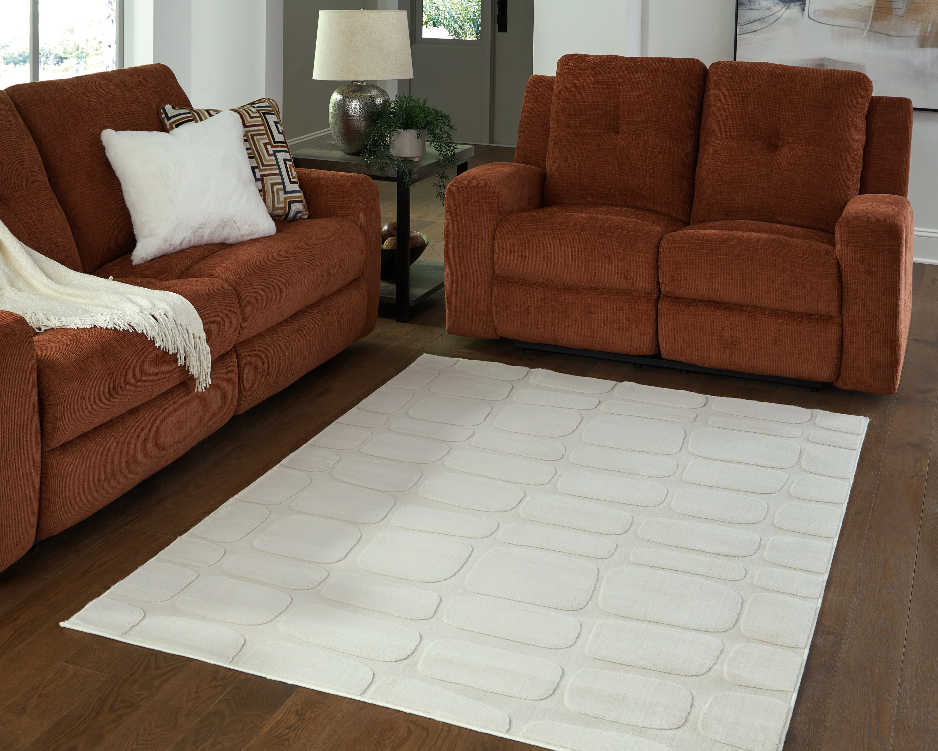 Malvinsboro Sandstone Washable Large Rug - Image 2