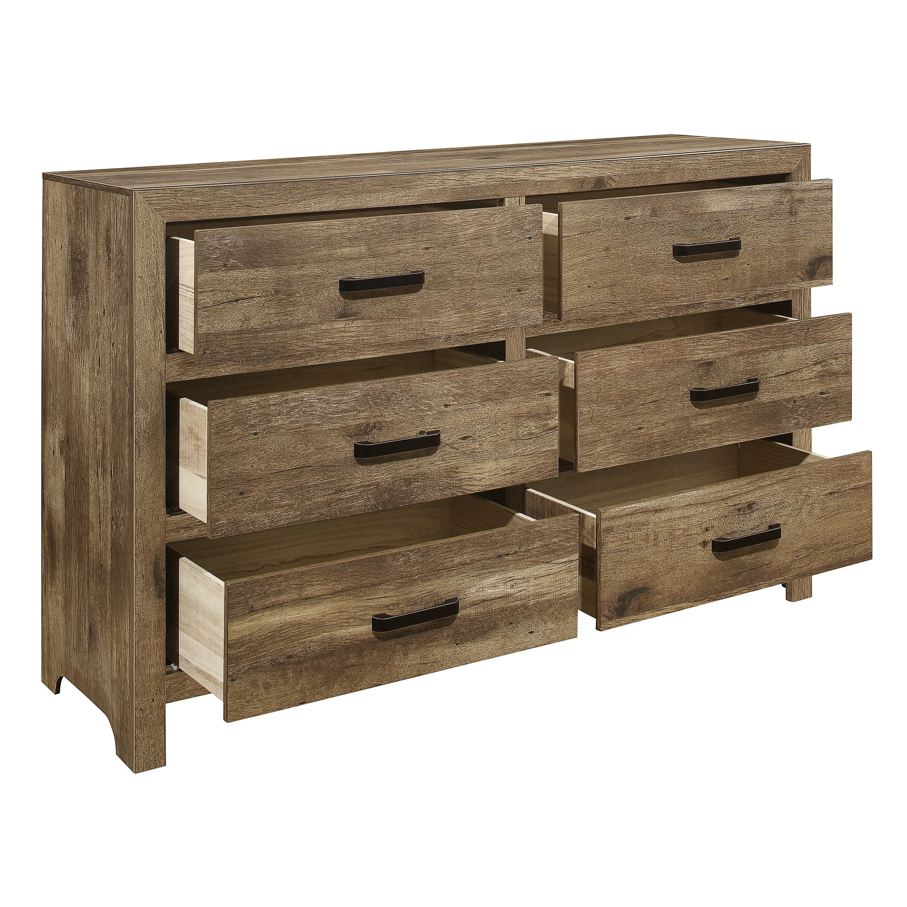 Mandan Weathered Pine Panel Bedroom Set - Image 5
