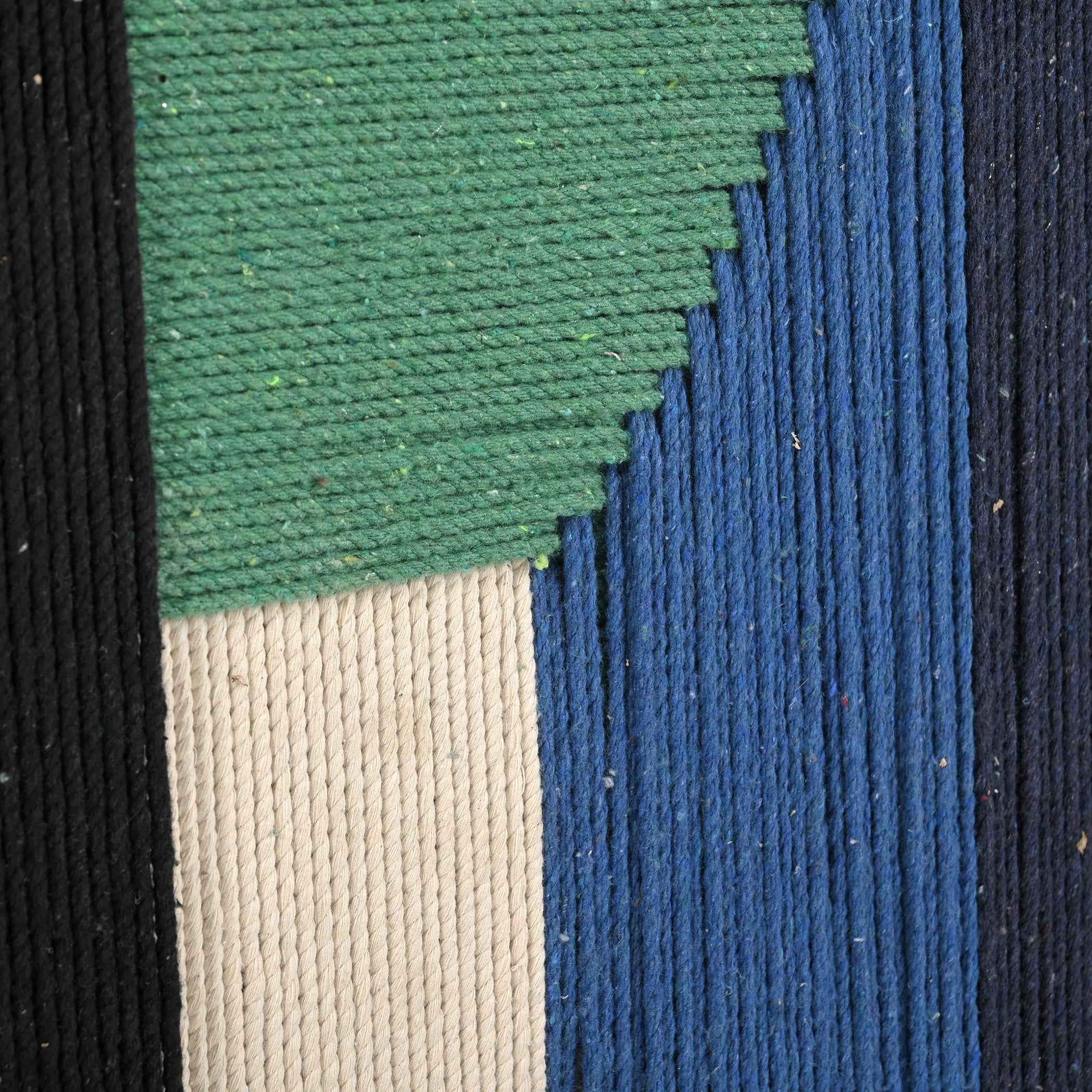 Manila Woven Framed Art, Green - Image 2