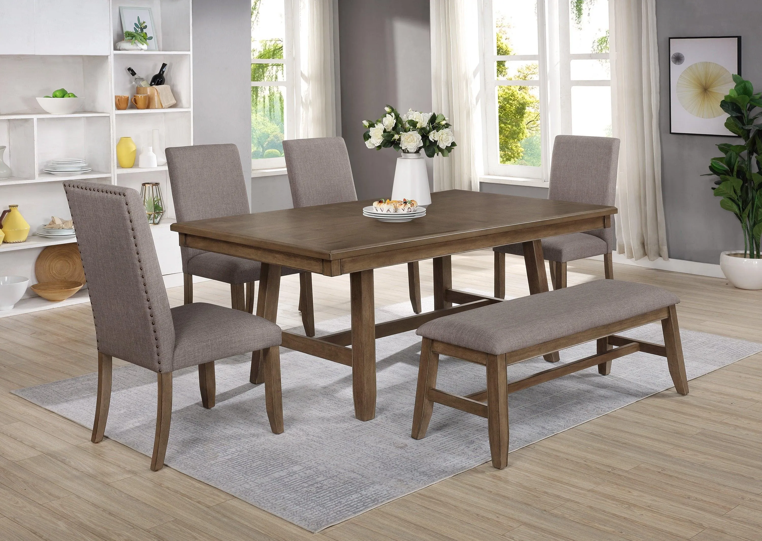Manning Brown Dining Chair, Set of 2 - Image 2