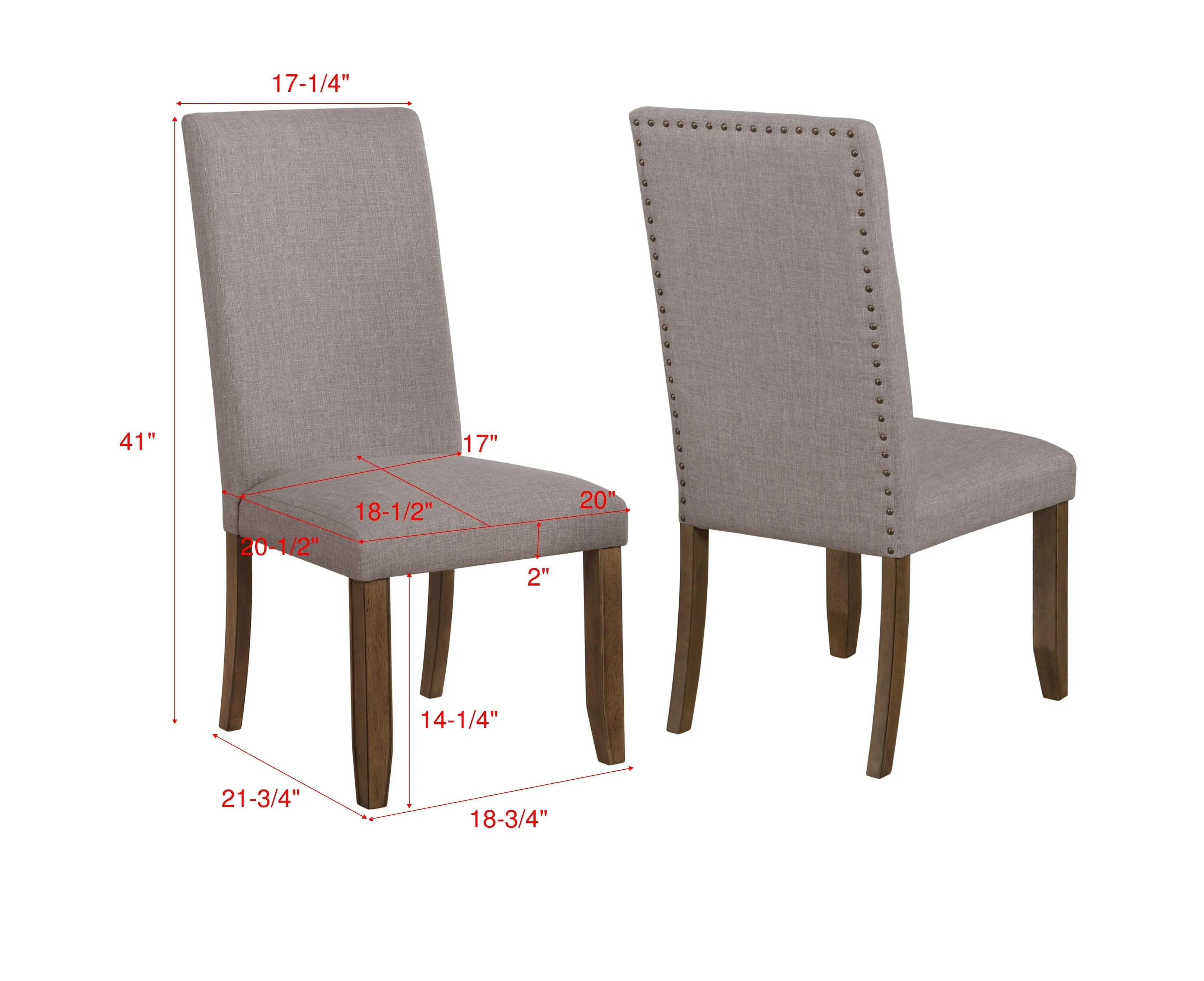 Manning Brown Dining Chair, Set of 2 - Image 4