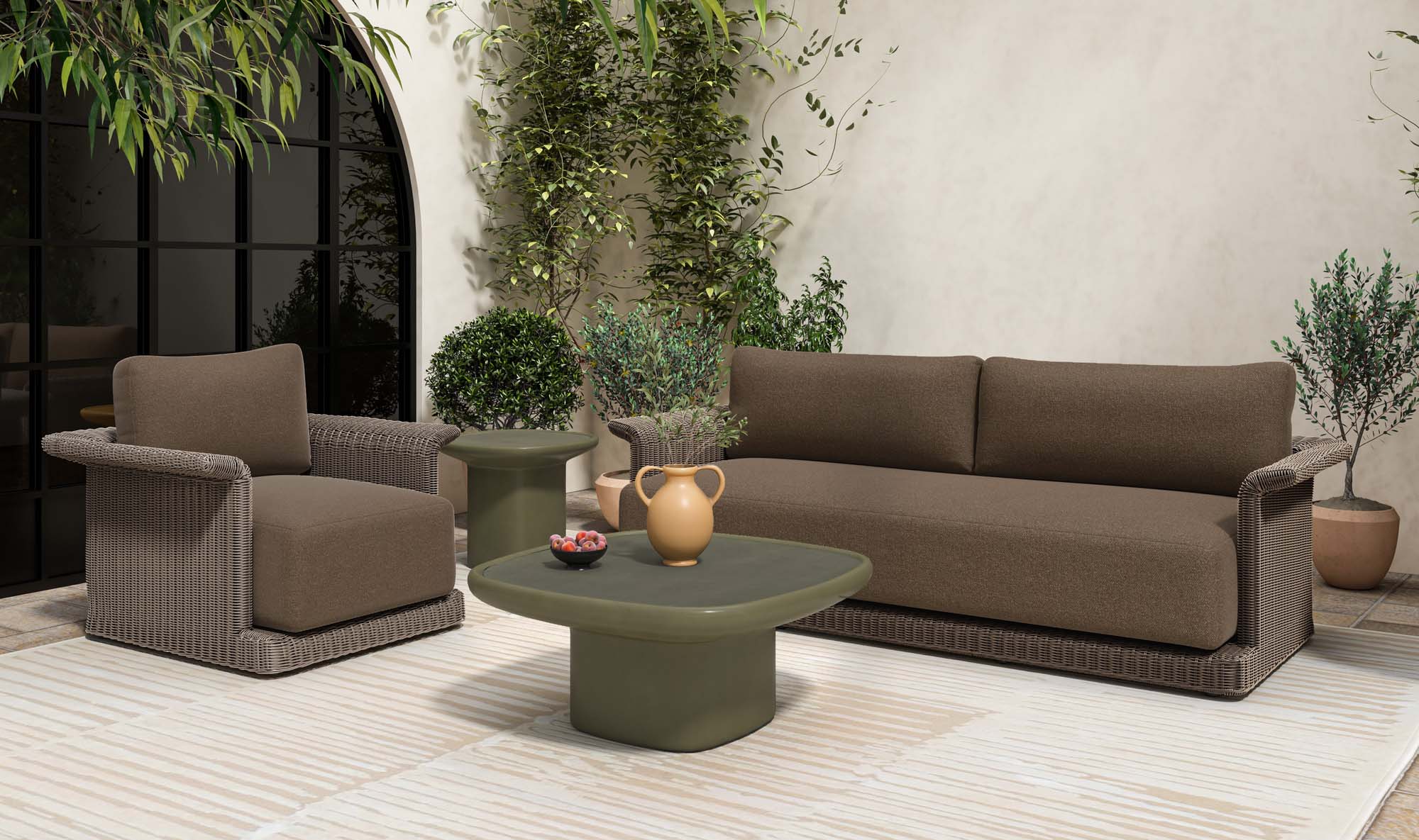 Manon Outdoor Coffee Table Deep Green - Image 5