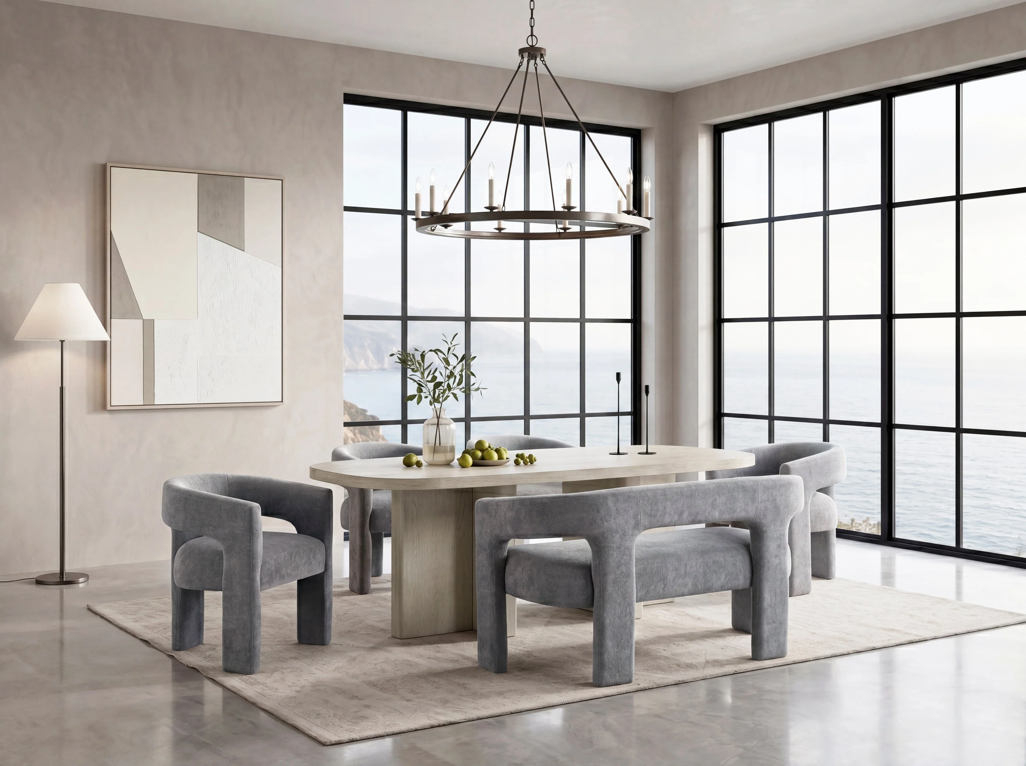 Marais Dark Gray Dining Chair, Set of 2 - Image 8