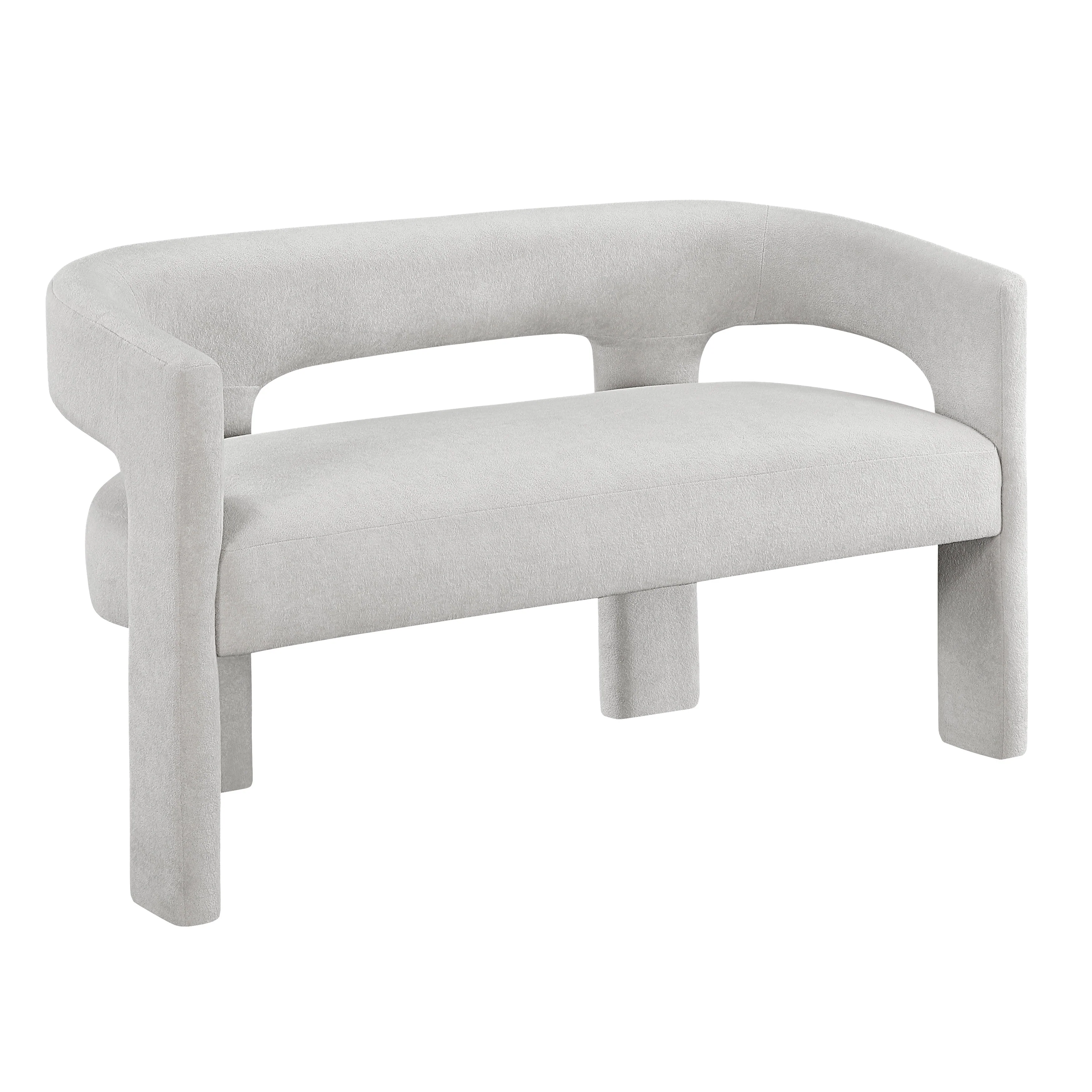 Marais Light Gray Bench - Image 2
