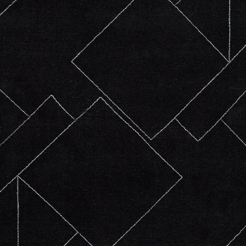 Marav Black/White Medium Rug - Image 5